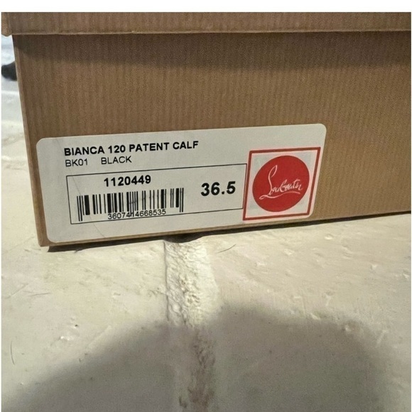 BEAUTIFUL Christian Louboutin patent leather platform heels - Picture 3 of 8